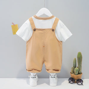Baby Summer Cartoon Short-sleeved Dress